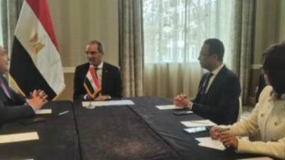 وزير الاتصالات يلتقى قادة الشركات الدولية لبحث بناء القدرات والبنية التحتية