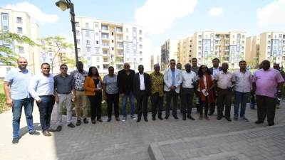 "الإسكان" تنظم جولة موسعة لوفد من كينيا بمدن العاصمة الإدارية الجديدة