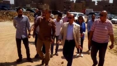 وزير الإسكان يتابع تنفيذ مشروع محور عمرو بن العاص الحر بمحافظة الجيزة