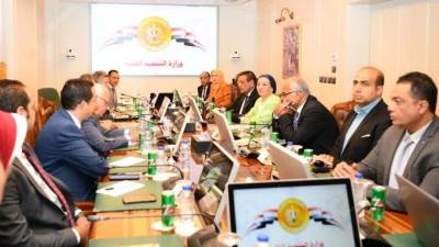 وزيرا التنمية والبيئة يتابعان مع محافظ بورسعيد تطوير منظومة إدارة المخلفات الصلبة