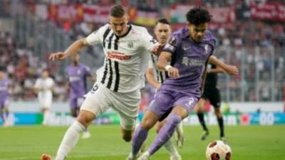 ليفربول يتأخر بهدف أمام لاسك لينز فى الشوط الأول بالدوري الأوروبي