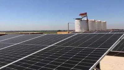 تركيب 13 محطة طاقة شمسية بقري "حياه كريمة" في 3 محافظات