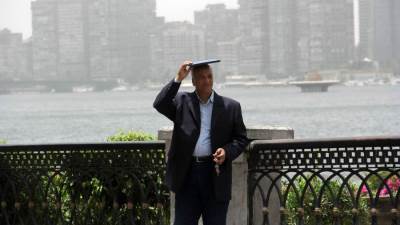 الأرصاد: طقس السبت حار نهارا لطيف ليلا.. والعظمى بالقاهرة 34