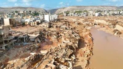 ليبيا تدعو لمؤتمر دولي لإعادة إعمار درنة أكتوبر المقبل