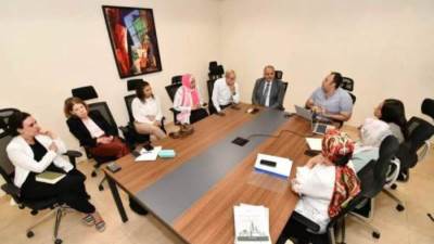 مسئولو الإسكان والبنك الأوروبي لإعادة الإعمار يستعرضون خطة تحول 6 أكتوبر للأخضر