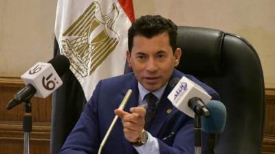 وزير الرياضة يشهد وقائع المؤتمر الصحفي للإعلان عن تفاصيل معرض بيزنس يا شباب