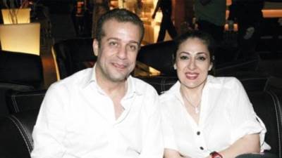 شريف منير يعلن انفصاله عن زوجته لورا عماد