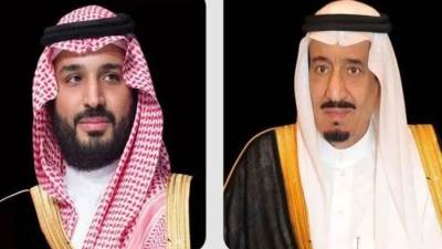 خادم الحرمين الشريفين وولي العهد يعزيان ملك البحرين في ضحايا الهجوم الإرهابي