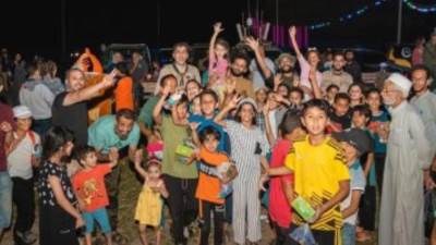 أطفال درنة الليبية يحتفلون بالمولد النبوي الشريف رغم الفاجعة