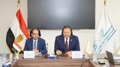 رئيس هيئة الرقابة الصحية يبحث التعاون المشترك مع رئيس المجلس الصحي المصري