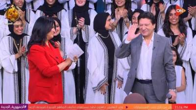 محمد الحلو يتألق فى "معكم منى الشاذلى" بأغانى يا بوى يا مصر وأحلف بسماها