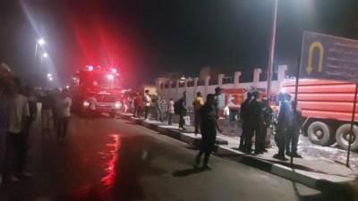 تفاصيل الحالة الصحية لمصابي حادث حريق مديرية أمن الإسماعيلية