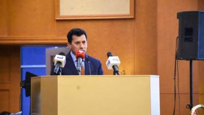 وزير الرياضة يشهد حفل افتتاح بطولة أفريقيا السادسة عشرة للرماية