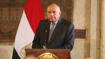 سامح شكري يستعرض جهود مصر لمكافحة الهجرة غير الشرعية بلقاء وزير هولندى