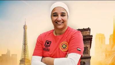 وزير الرياضة يهنيء النائبة اميرة ابوشقة بتأهلها الى أولمبياد 2024 بباريس