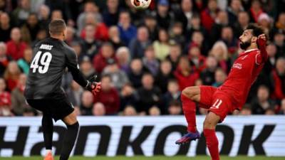 ليفربول يتقدم على سانت جيلواز في شوط أول بمشاركة محمد صلاح