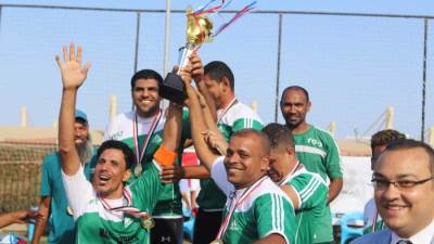 ختام فعاليات بطولة مصر لكرة القدم للرواد 