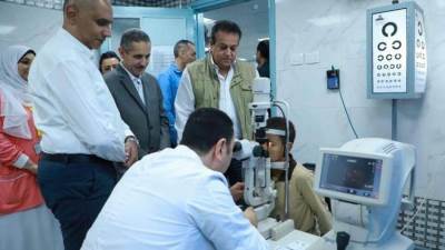 وزير الصحة يشيد بمعدلات الأداء في وحدة الرعاية الأولية «بنا أبوصير» بمحافظة الغربية