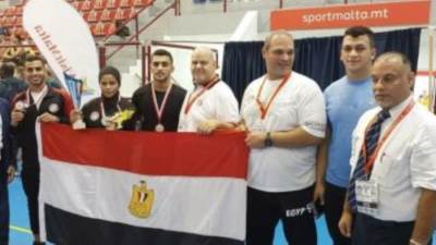 وزير الرياضة يهنئ ناشئى الأثقال بعد تحقيق 4 ميداليات فى بطولة البحر المتوسط