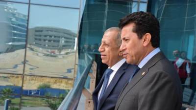 وزير الرياضة ورئيس الأكاديمية العربية للعلوم يفتتحان الملتقى الدولي الثاني لكلية اللغة والإعلام