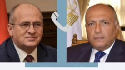 وزير الخارجية: مصر تعمل على تسهيل وصول المساعدات الإنسانية إلى قطاع غزة