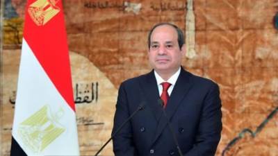 الرئيس السيسي وأمير قطر يؤكدان ضرورة الدفع بقوة لتحقيق السلام العادل بالمنطقة