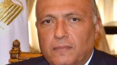 شكري يتلقى اتصالات من الممثل الأعلى للسياسة الخارجية والأمنية للاتحاد الأوروبي ووزير خارجية البرازيل