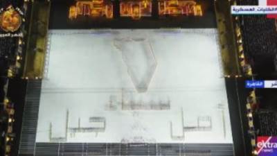 "سيناء أمل جيل".. حفل تخرج الكليات العسكرية يستعرض صورة لأرض الفيروز