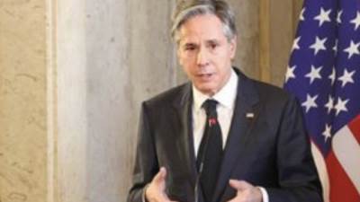 وزير خارجية أمريكا يعلن زيارة مصر لمعالجة التصعيد بين الفلسطينيين والإسرائيلىين