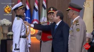 الرئيس السيسي يشهد قسم يمين الولاء لخريجى الكليات العسكرية