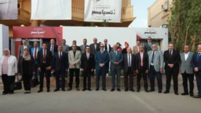 نقابة المهن الزراعية ضيفاً بالمقر الرسمي للمرشح الرئاسى عبد الفتاح السيسى