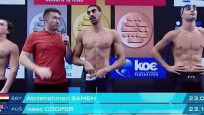 وزير الرياضة يهنئ السباحة المصرية بالإنجاز التاريخي بالفوز بذهبية كأس العالم في اليونان