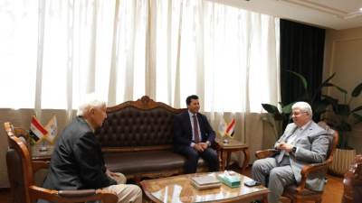 وزير التعليم العالي يرأس اجتماع الاتحاد الرياضي للجامعات بحضور وزير الشباب والرياضة