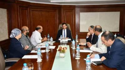 وزير الرياضة يبحث مع رئيس اتحاد الجمباز استضافة مصر لبطولة العالم