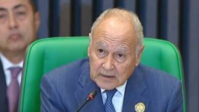 أبو الغيط يؤكد أولوية فتح خط إمداد إنسانى إلى داخل غزة