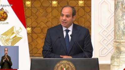 الرئيس السيسى: إذا كان هناك فكرة لتهجير الفلسطينيين فتوجد صحراء النقب