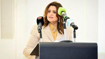 وزيرة الهجرة تشارك في فعالية «تسهيل انتقال العمالة الماهرة» مع ألمانيا بمعهد جوته بالقاهرة