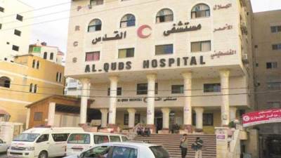 الهلال الأحمر الفلسطينى: إسرائيل تهدد بقصف مستشفى القدس فى غزة