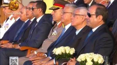 الرئيس السيسي: حل القضية الفلسطينية من خلال حل الدولتين