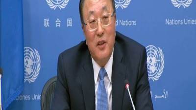  الصين: تجاهل حق الشعب الفلسطيني في إقامة دولة مستقلة السبب الجذري للصراع