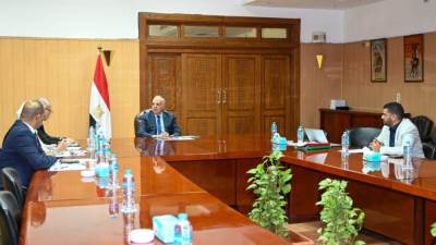 الدكتور سويلم يتابع أعمال الهيئة المصرية العامة للمساحة