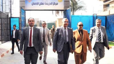 القباج تتابع تجهيزات مركز العزيمة الجديد لعلاج مرضى الإدمان بمحافظة الشرقية