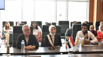 "الإسكان": مدينة العلمين الجديدة تستقبل وفداً من الجامعة الألمانية بالقاهرة