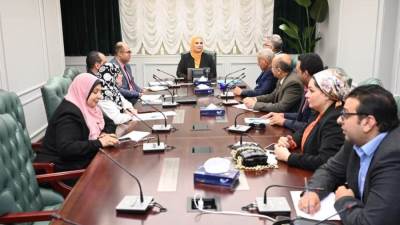 القباج تترأس اجتماعًا موسعًا مع قيادات قطاع الرعاية الاجتماعية بالوزارة