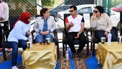 صبحي يشهد اللقاء الختامي المجمع لمراكز تدريب "ها أنا أحقق ذاتي" للأطفال الأيتام