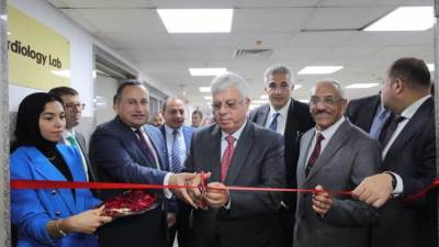 وزير التعليم العالي يفتتح عدة مشروعات طبية بالمستشفيات الجامعية بجامعة الإسكندرية