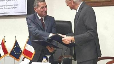 التوقيع على اتفاق تعاون بين معهد الدراسات الدبلوماسية والسفارة الفرنسية بالقاهرة
