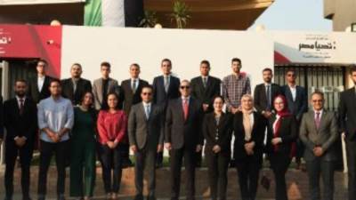 الحملة الرسمية للمرشح الرئاسى عبد الفتاح السيسي تستقبل وفدًا من رؤساء الاتحادات الطلابية