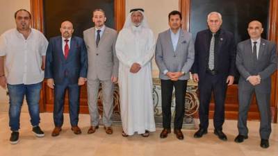 وزير الرياضة يلتقي رؤساء الإتحاد الدولي والأفريقي والآسيوي والعربي لرفع الأثقال