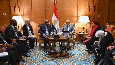 سويلم: دعم مصر  الدائم لجمهورية غينيا الاستوائية في مختلف مجالات إدارة المياه